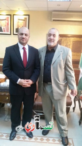 وزير الاوقاف يستقبل اللجنة التنسيقية لشؤون الحج وللعمرة لعرب 48 
